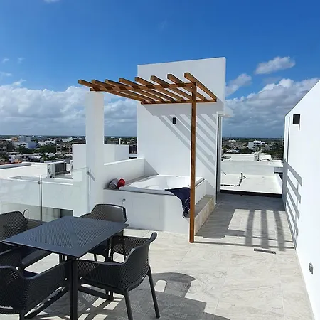 Apto Estudio Con Rooftoo En Playa Del Carmen
